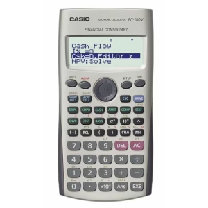 מחשבון פיננסי קסיו Casio FC-100V