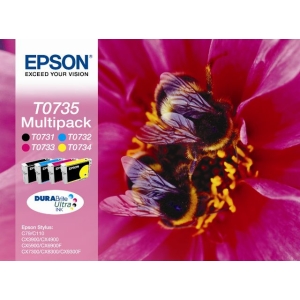 EPSON T0731/T0732 T0733/T0734 מחסנית דיו אפסון
