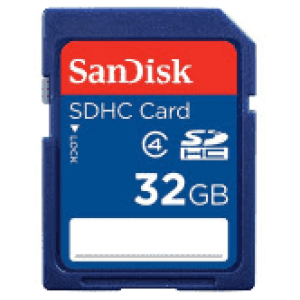 כרטיס זיכרון SD GB32 Sandisk