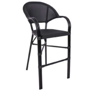כיסא בר – דגם אורסה – שחור