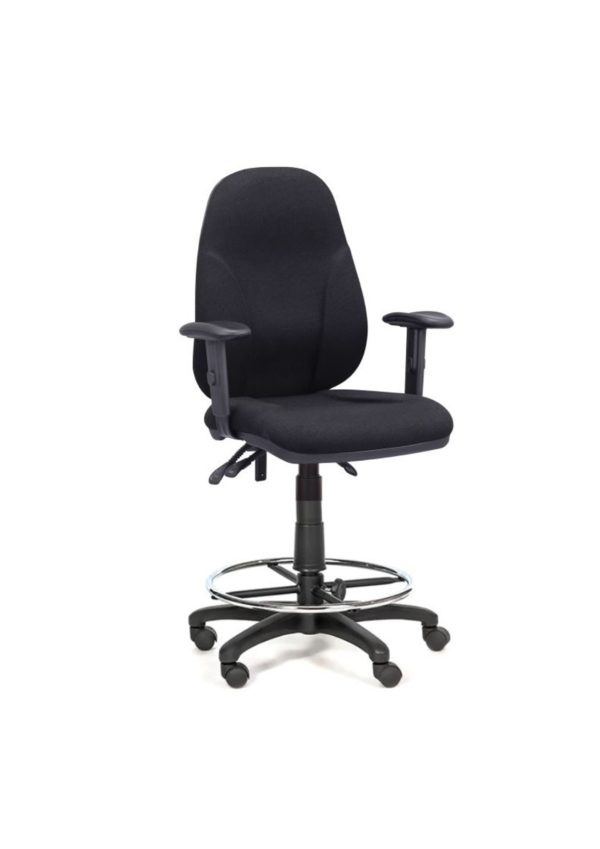 כיסא שרטט קופאי מעבדה גבוה במיוחד ארגונומי – דגם גלבוע