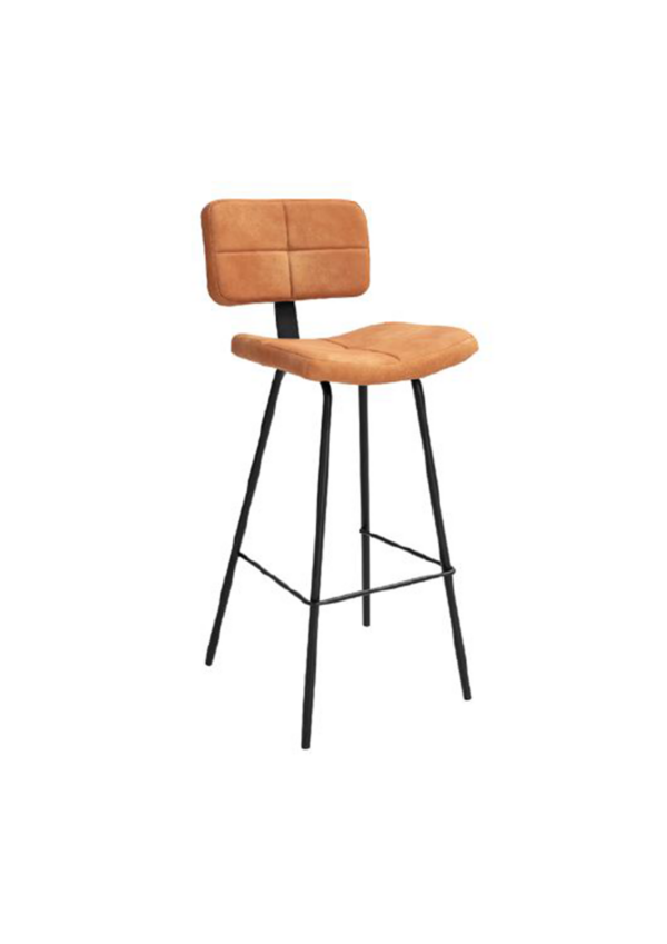 כיסא בר – דגם פומה – דמוי עור – צבעים שונים
