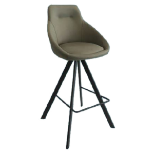 כיסא בר – דגם פלקון – דמוי עור – ירוק