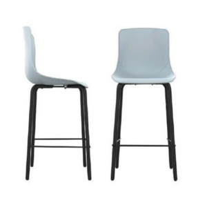 כיסא בר – דגם מאיה סופר – פלסטיק – רגל מתכת – צבעים שונים