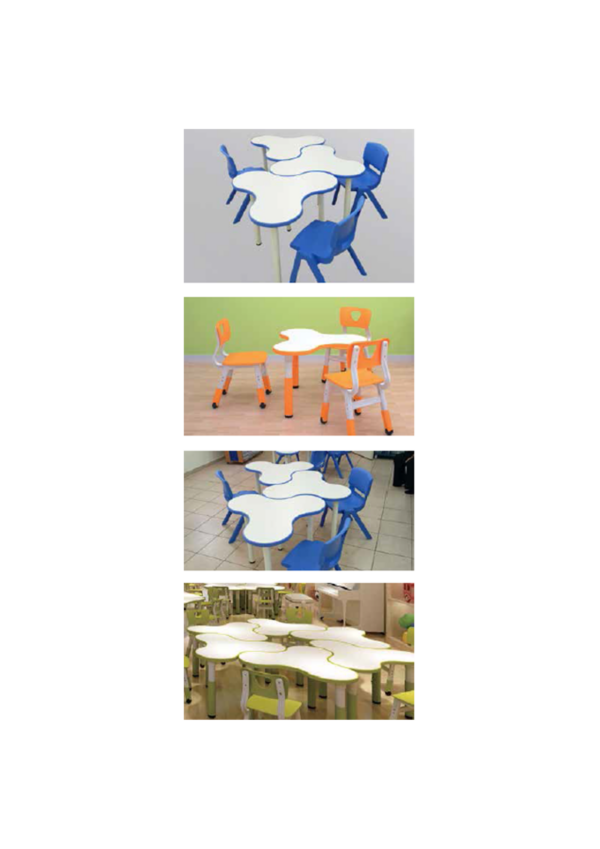 שולחן תלמיד בית ספר – דגם תלתן